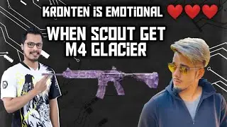 Kronten is Emotional when scout get M4 glacier , kronten 2M subscribers ||