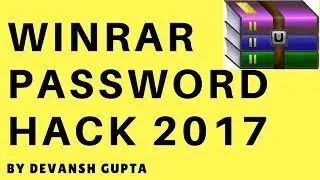 Winrar (.rar) file password hack 2017!!