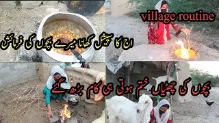 Village Routine | Special Food for My Kids&rsquo; Request | Simple Life Cooking