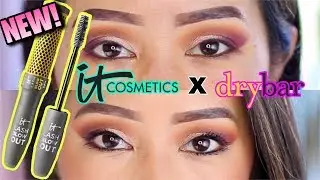 LASH BLOWOUT MASCARA! IT COSMETICS X DRYBAR - IT COSMETICS LASH BLOWOUT MASCARA REVIEW
