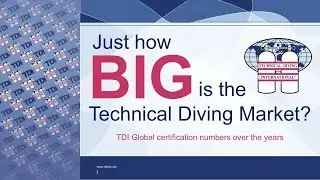 TEKDiveUSA.2016:  How Big is Technical Diving?