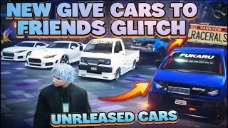 NEW GIVE CARS TO FRIENDS GLITCH GTA5 FULL STEPS AFTER PATCH FACILITY GCTF NEW CARS