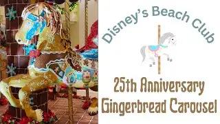 Disney Made a Gingerbread Carousel With HOW MANY Ingredients?