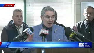 Mayor Sarno announces city's plan on upcoming snow storm
