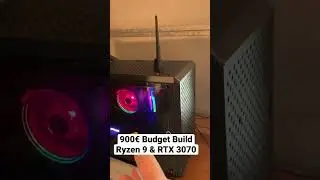 &bull;900&euro; Compact Budget Build /w Ryzen 9 3900XT & RTX 3070&bull;