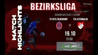 11. Spieltag - FC Oste/ Oldendorf vs TSV Altenwalde #bezirksliga #match