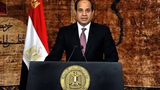 بيان الرئيس السيسي بعد حادث الكنيسة البطرسية ... واعلان حالة الحداد رسميا بجميع انحاء البلاد