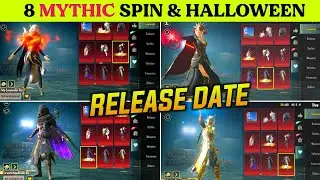 8 Mythic Crystal Power Lucky Spin |🔥New Mythic Outfit Pubg |Pubg New Mythic Suit