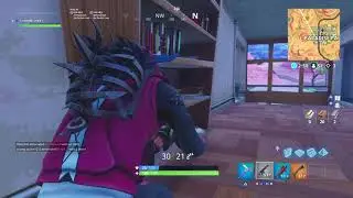 Fortnite landing at paradise palms