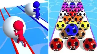 Snow Race 3D Vs Marbel Run 3D Walkthrough Android IOS Gameplay MAX UPDATE UBRT
