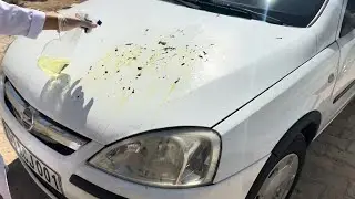 Araba kaportasına bulaşan çimento lekesi nasıl çıkar?