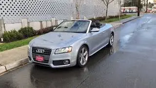 2010 Audi A5 2.0T Cabriolet S line Premium quattro.