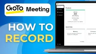 Как записать на GoToMeeting
