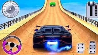 Mega Ramp Car Racing Master Simulator | GT Car Stunts & Impossible Ramp Racing 3D Gameplay