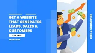 Get Your Business Online With A Website That Generates Leads, Sales, And Customers!