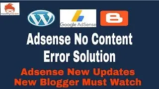 Adsense No Content Error Solution