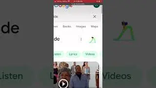What happens when u search up cha cha slide on google
