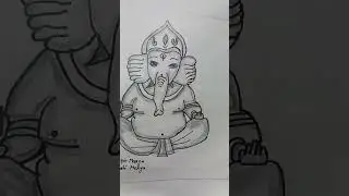 Ganesh ji drawing #shankarji #balganesh #songs