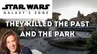 Star Wars Galaxy's Edge Empty?  Disney already needs the original trilogy! Fail
