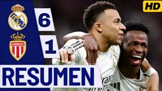 Real Madrid vs Monaco (6-1) Resumen y Goles UEFA Champions League