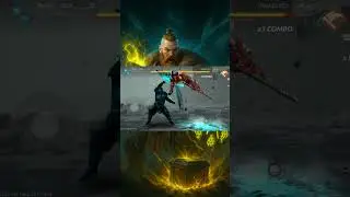 Monkey King's Clone Outsmarts Jack Bulwark's Indestructible Defense!#ShadowFightArena#shadowfight4