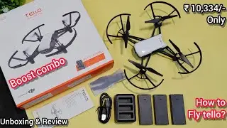 Dji tello Affordable camera drone unboxing & setup