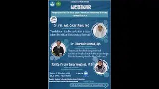 Rekaman: Webinar Pengenalan in silico dalam Penelitian Mahasiswa di Bidang Farmasi (17 Oktober 2020)