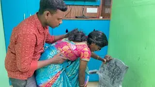 వదులు మొత్తం నలిగిపోయింది 🥰🥰 ఎందుకిలా చేస్తున్నావ్ Village ammaiy comedy #Ammannivlogs
