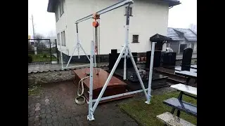 Budowa suwnicy rozkładanej