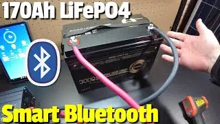 TalentCell 170Ah 12v LiFePO4 Smart Battery