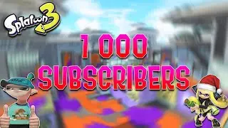 1000 Subscribers - SPLATOON 3 GLITCH MONTAGE (Merry Christmas)