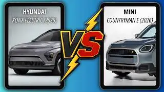 Hyundai Kona Electric (2026) vs Mini Countryman E (2026) | Which EV Wins? ⚡️