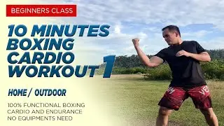 Sweat BUSTER 10 MINUTES CARDIO BOXING workout