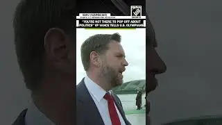 Vice President JD Vance says U.S. athletes should not 'pop off about politics at the Olympics