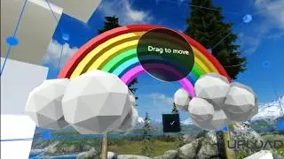 Windows Mixed Reality VR Headset Home Interface Demo