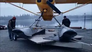 Piper Super Cub Floatplane SouthEast Alaska Launch 2021