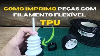 Como faço  peças com  Filamento Flexível TPU na Bambulab A1 mini .