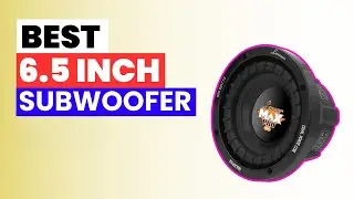 Los 5 mejores subwoofers de 6,5 pulgadas: &iexcl;tama&ntilde;o peque&ntilde;o, gran sonido!