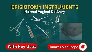 Episiotomy instruments set | Normal Vaginal Delivery Instruments #episiotomy #surgicalinstruments