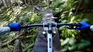 I Crashed On A Wood Berm | Squamish Enduro 2024 Short Course | Stage 2