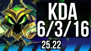 VEIGAR vs SYNDRA (MID) | 6/3/16 | KR Master | 25.22