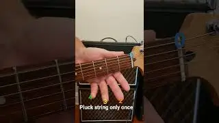 Guitar Lesson Hammer on Pull Off #guitar #guitarlesson #beginners #shorts #learnguitar