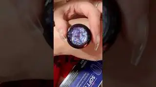 Solid Purple Glitter Gel From Temu #temu