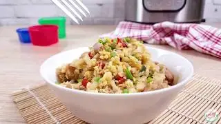 How to Make Cauliflower Chicken Fried Rice | Instant Pot | Slow Cooker | Stovetop