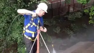 How to remove moss from roof tiles.