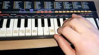 Iets op de Casio sa1 