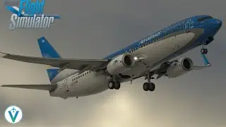 MSFS 2020 | PMDG Boeing 737NG | Ushuaia (USH) - Aeroparque (AEP)