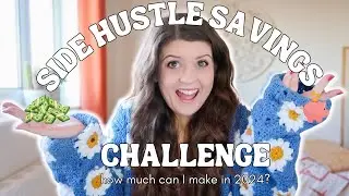 Side Hustles I'm Trying in 2024 | My Side Hustle Savings Challenge