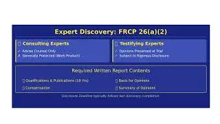 US law: Discovery Rules: Scope, Privilege, and Mandatory Disclosures