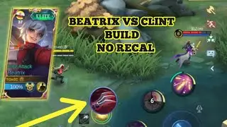 HAAS'S CLAWS NO RECAL ⁉️ WIN FIGHT VS CLINT.. CLINT KABUR...|BUILD BEATRIX & SET EMBLEM|